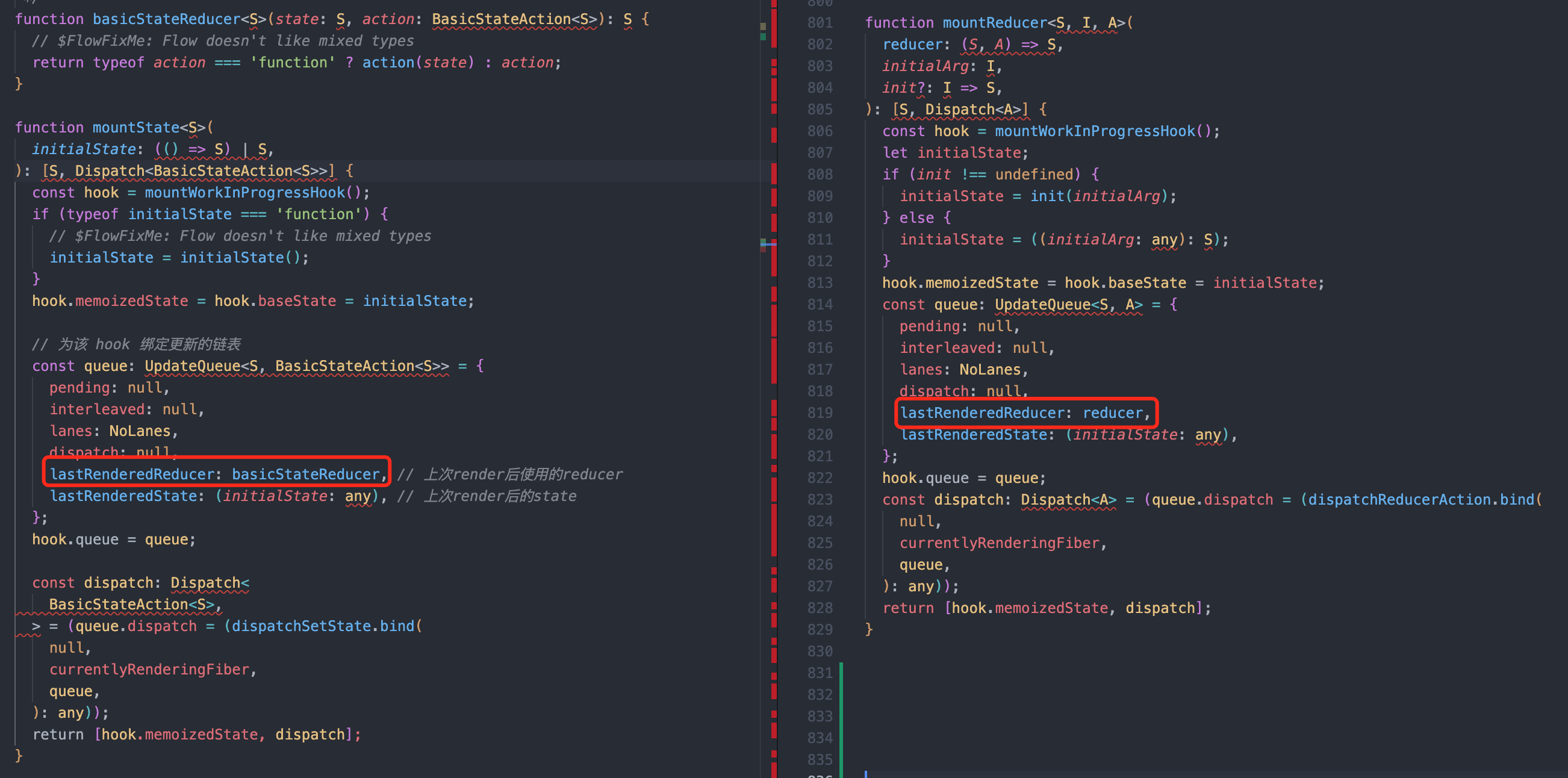 mountReducer 与 mountState 的对比-蚊子的前端博客